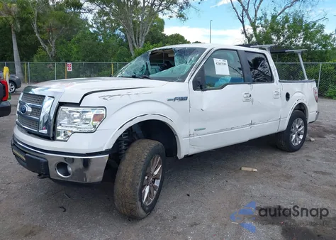2011 Ford F-150 Lariat из США, поврежденный, VIN 1FTFW1ET0BFB89265
